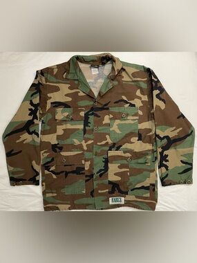 Stan Ray USA Camouflage Military Field Jacket - Woodland Camo